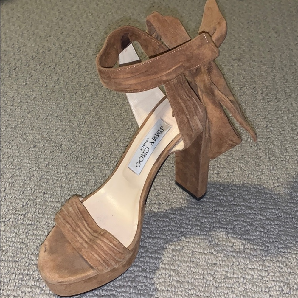Jimmy Choo ankle wrap heels
